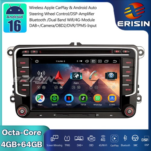 64gb android car stereo - 4+64gb,