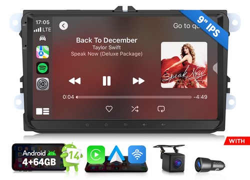 Android auto ips head - auto, 9"